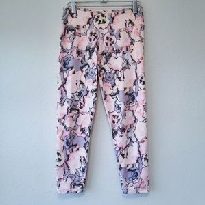 PRANA Athletic Capris Leggings - M - PINK